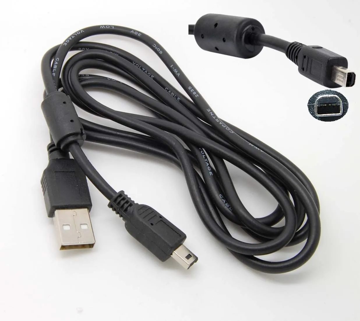 Фото Mini 4pin USB Data Cable for Kodak Easyshare Camera X6490 DX7440 DX7590 DX7630 CX7220 CX7300 CX7310 CX7330 CX7430 CX7525 CX7530 |