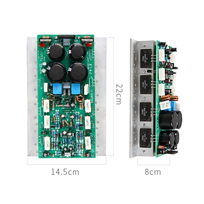 SanKen1494/3858 HIFI Audio Amplifier Board 450W+450W Stereo AMP Mono 800W High Power Amplifier Board
SanKen1494/3858 HIFI Audio Amplifier Board 450W+450W Stereo AMP Mono 800W High Power Amplifier Board
