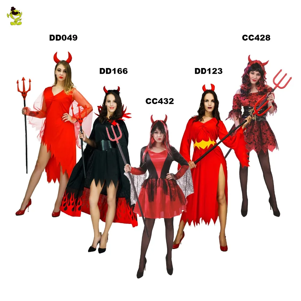 New Adult Devil Costume For Women's Sexy Red Evil Queen Vampire Costume Halloween Party Cosplay Fancy Dress Outfits
New Adult Devil Costume For Women's Sexy Red Evil Queen Vampire Costume Halloween Party Cosplay Fancy Dress Outfits