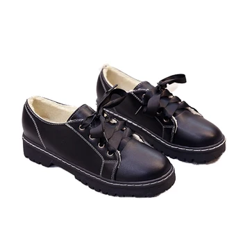 women winter pumps fashion warm winter shoes round toe lace up casual student pump botas mujer invierno ladies casual pump shoes
women winter pumps fashion warm winter shoes round toe lace up casual student pump botas mujer invierno ladies casual pump shoes