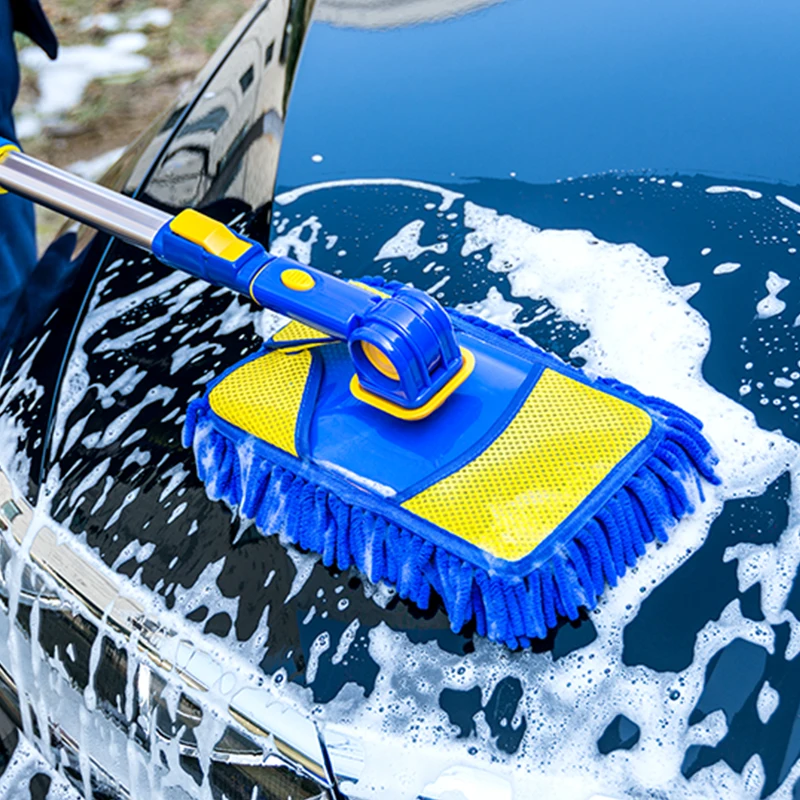 Car Wash Brush Cleaning Mop Adjustable Telescoping Chenille Long Handle Cleaning Tools Rotatable Brush Aluminum alloy rod
Car Wash Brush Cleaning Mop Adjustable Telescoping Chenille Long Handle Cleaning Tools Rotatable Brush Aluminum alloy rod
