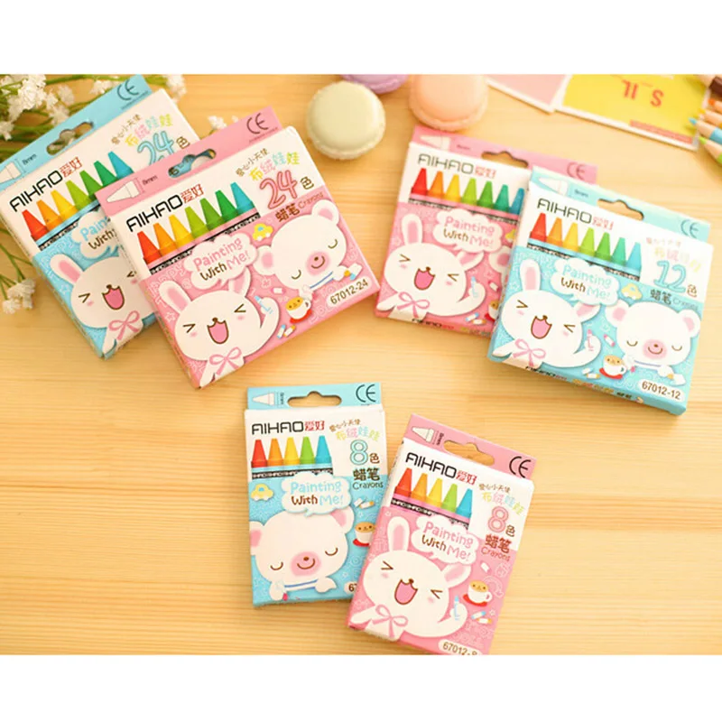 8 pcs/lot Non-toxic waterclor caryon kids oil pastels material escolar papelaria gift school supplies pen stationery
8 pcs/lot Non-toxic waterclor caryon kids oil pastels material escolar papelaria gift school supplies pen stationery