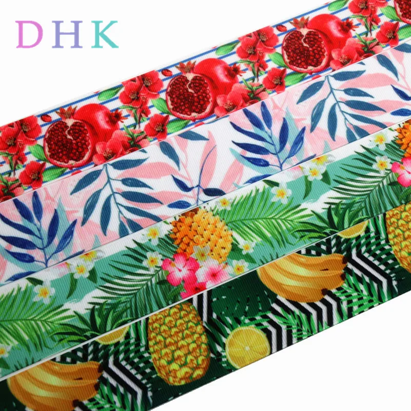 DHK 1.5'' 10yards pineapple fruits leaf printed grosgrain Ribbon Accessory hairbow headwear decoration Wholesale 38mm B1675
DHK 1.5'' 10yards pineapple fruits leaf printed grosgrain Ribbon Accessory hairbow headwear decoration Wholesale 38mm B1675