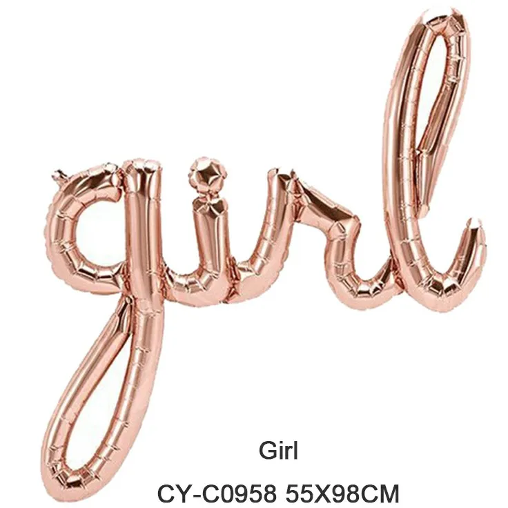 Rose Gold link One Boy Girl Hello Baby Letter Foil Balloons Baby Shower 1st First Birthday Party Decoration Balloons Air Globos
Rose Gold link One Boy Girl Hello Baby Letter Foil Balloons Baby Shower 1st First Birthday Party Decoration Balloons Air Globos