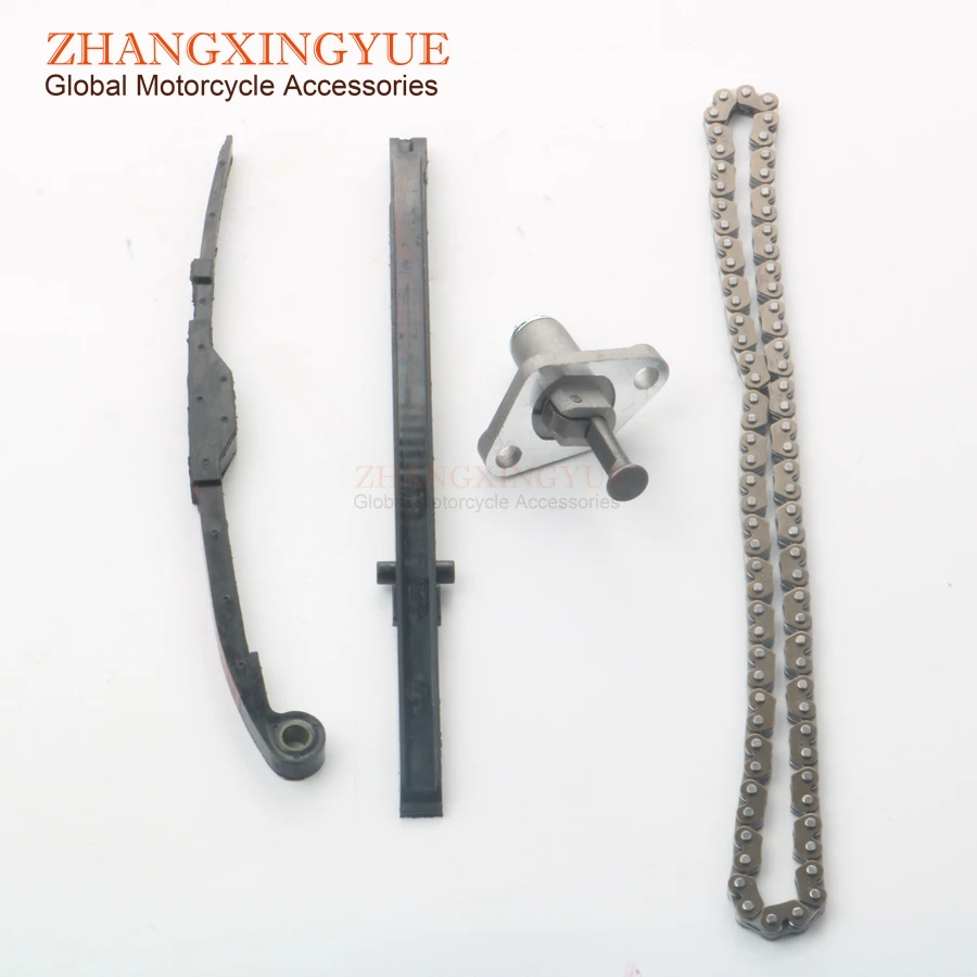 82L Cam Chain Tensioner Kits rubber guide for SYM (SANYANG) Fiddle 2 Orbit 1 Symply 50cc 4-stroke AC (AV05W)
82L Cam Chain Tensioner Kits rubber guide for SYM (SANYANG) Fiddle 2 Orbit 1 Symply 50cc 4-stroke AC (AV05W)