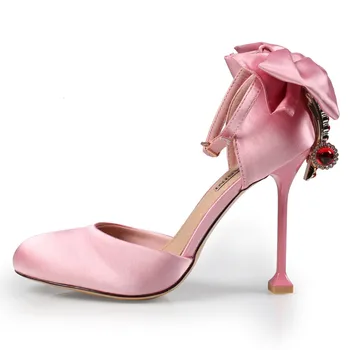 Summer Brand Women Sandals High Heels Shoes Woman Luxury Wedding Sandals Sexy Women Shoes Pink Butterfly-knot Sandals B-1168
Summer Brand Women Sandals High Heels Shoes Woman Luxury Wedding Sandals Sexy Women Shoes Pink Butterfly-knot Sandals B-1168