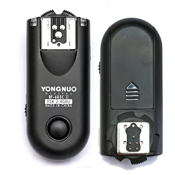 

Yongnuo Flash Trigger RF-603II C RF603c c1 c3 ii RF 603 2 Transceivers for canon 5dII 1D 6D 7D 50d 60d 500d 600d 1000d ti5 ti6