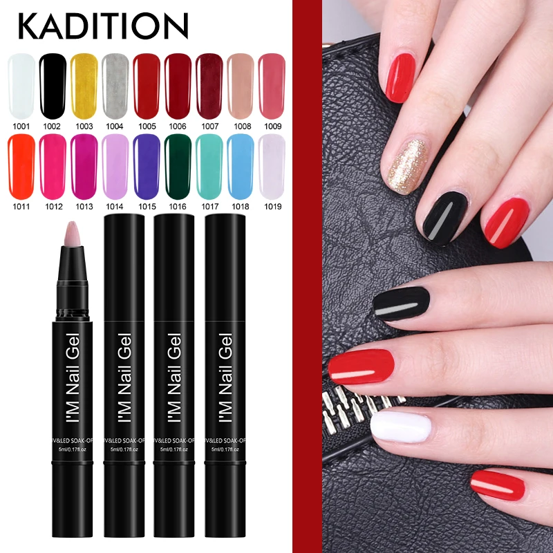 KADITION Pure 35 Colors Gel Nail Polish Pen Nail Art Soak Off LED UV Lamp Gellak Paint Glitter Long Lasting Enamel Gel Primer
KADITION Pure 35 Colors Gel Nail Polish Pen Nail Art Soak Off LED UV Lamp Gellak Paint Glitter Long Lasting Enamel Gel Primer
