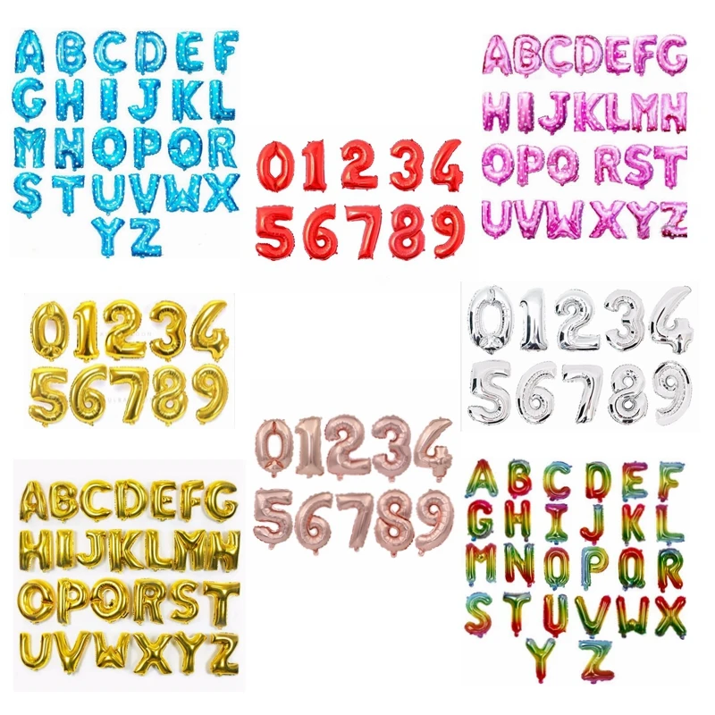 16 Inch Number Balloons Figures Name Gold Letter Ballon Wedding Balloons Birthday Party Decorations Adult Kids Babyshower baloon
16 Inch Number Balloons Figures Name Gold Letter Ballon Wedding Balloons Birthday Party Decorations Adult Kids Babyshower baloon