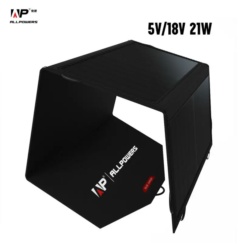 ALLPOWERS Phone Charger 21W 18V Solar Powered Battey Charger Mobile Phone USB/DC Chargers for Smartphone Laptop 12v car battery
ALLPOWERS Phone Charger 21W 18V Solar Powered Battey Charger Mobile Phone USB/DC Chargers for Smartphone Laptop 12v car battery