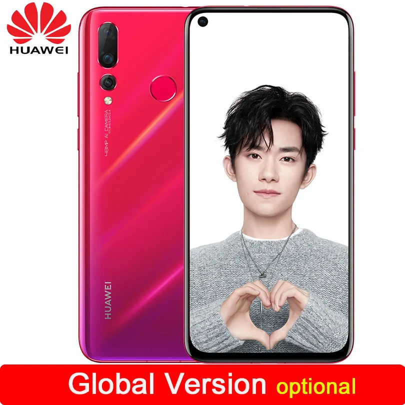 HUAWEI Nova 4 Smartphone Android 9.0 kirin 970 Octa Core FingerPrint ID AI camera 6.4 inch 4*Cameras 3750 mAh Cell Phone
HUAWEI Nova 4 Smartphone Android 9.0 kirin 970 Octa Core FingerPrint ID AI camera 6.4 inch 4*Cameras 3750 mAh Cell Phone