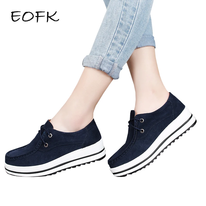 EOFK Women Flat Shoes Woman Winter Suede leather Shoes Platform Ladies High Quality Comfortable Thick Sole Women's Casual Shoes
EOFK Women Flat Shoes Woman Winter Suede leather Shoes Platform Ladies High Quality Comfortable Thick Sole Women's Casual Shoes