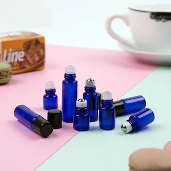 5pcs 1ml 2ml 3ml 5ml blue glass empty bottle essential oil perfume bottle container stainless steel beads rolling bead bottle
5pcs 1ml 2ml 3ml 5ml blue glass empty bottle essential oil perfume bottle container stainless steel beads rolling bead bottle