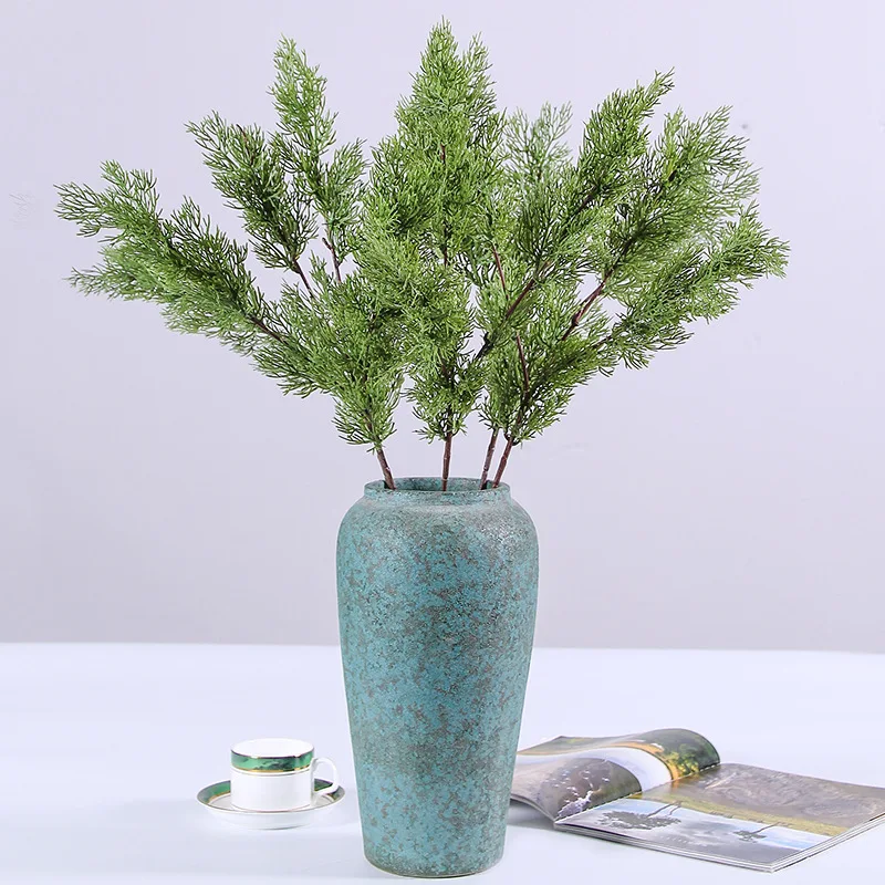 Christmas pine tree branches artificial green cypress branch home table decorative greenery flower leaves
Christmas pine tree branches artificial green cypress branch home table decorative greenery flower leaves