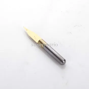 1x Titanium Coated Carbide PCB Engraving CNC Bit Router Tool 30 Degree 0.1mm Tip
1x Titanium Coated Carbide PCB Engraving CNC Bit Router Tool 30 Degree 0.1mm Tip