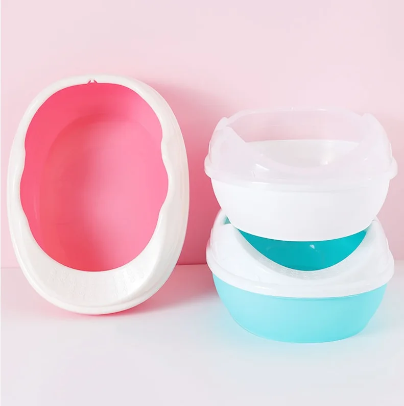 1pcs Cat Litter Box Anti-Splash Pet Dog Toilette Puppy Indoor Home Plastic Sandbox Semi-closed Pine Cat Litter
1pcs Cat Litter Box Anti-Splash Pet Dog Toilette Puppy Indoor Home Plastic Sandbox Semi-closed Pine Cat Litter