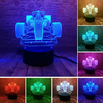 Amroe 2018 Cool Race Car 3D Bulb Lamp LED Table Switch Touch Remote Night Light Lava RGB Luminaria Man Boys Birthday Decor Gifts
Amroe 2018 Cool Race Car 3D Bulb Lamp LED Table Switch Touch Remote Night Light Lava RGB Luminaria Man Boys Birthday Decor Gifts