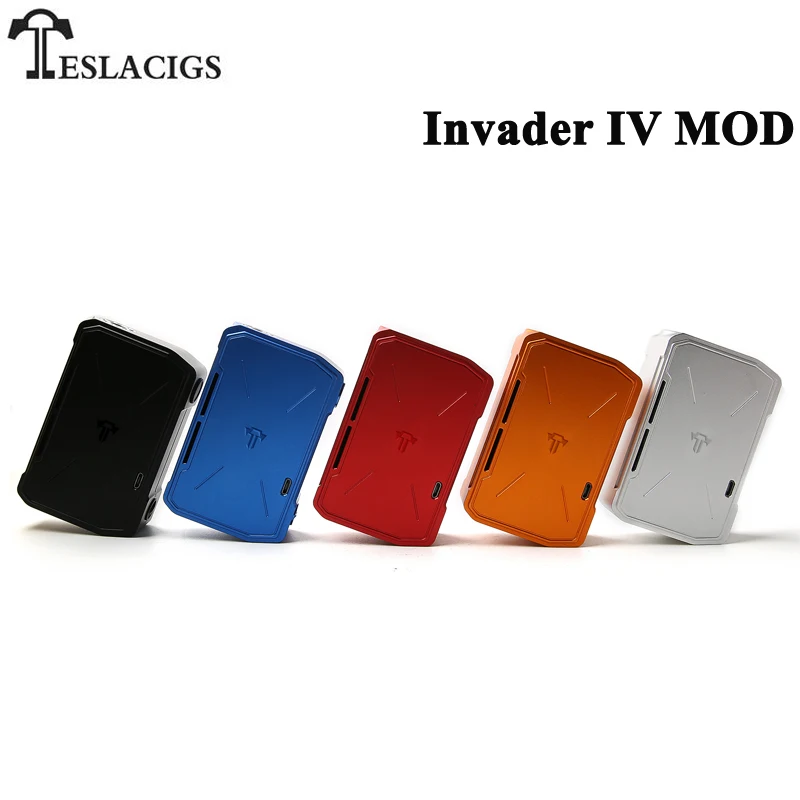 Original Tesla Invader IV Invader 4 Teslacigs 280W Box Mod Vape Electronic Cigarette Vaporizer Support Invader IV RDA Tank
Original Tesla Invader IV Invader 4 Teslacigs 280W Box Mod Vape Electronic Cigarette Vaporizer Support Invader IV RDA Tank