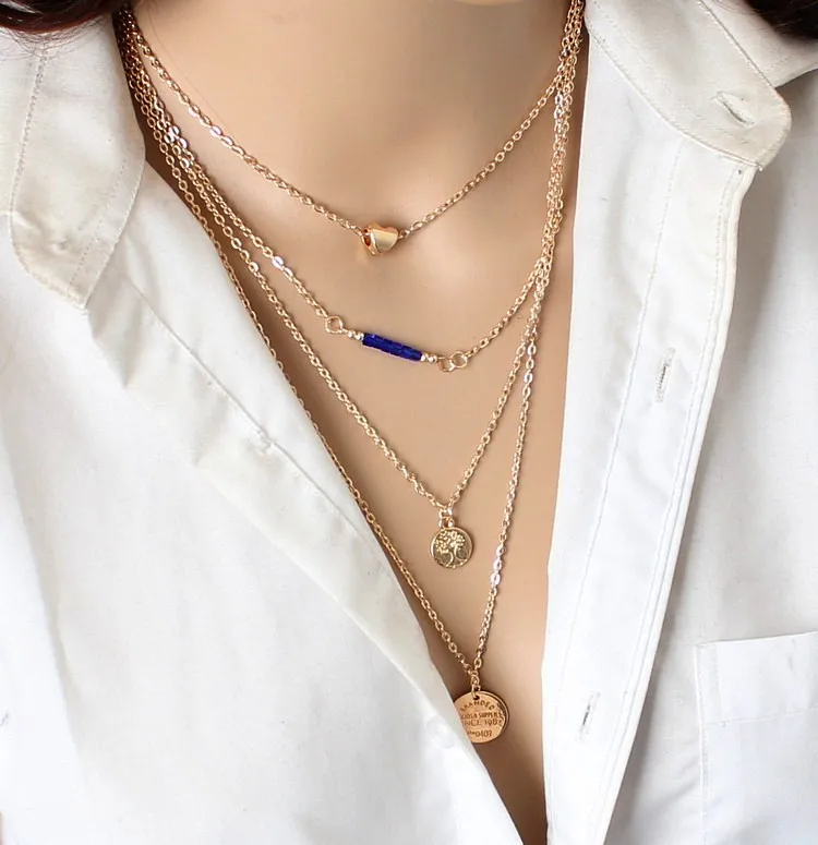 2018 New Hot Fashion Round Heart Life Tree Long Multilayer Necklace Bohemian Blue Crystal Chokers Necklaces For Women Jewelry
2018 New Hot Fashion Round Heart Life Tree Long Multilayer Necklace Bohemian Blue Crystal Chokers Necklaces For Women Jewelry