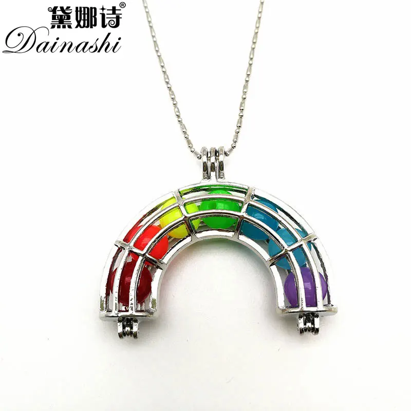 Winter Arrival Rainbow Cage Pearl Pendant, AAAA Genuine Pearl Cage Jewelry ,Fashion Necklace/Sweather Chain for Christmas Gifts
Winter Arrival Rainbow Cage Pearl Pendant, AAAA Genuine Pearl Cage Jewelry ,Fashion Necklace/Sweather Chain for Christmas Gifts