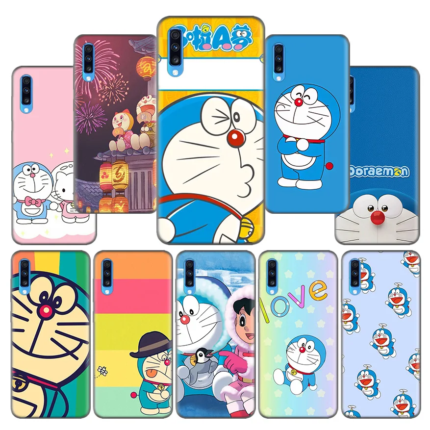

Doraemon Pattern Case Coque for Samsung Galaxy M10 M20 M30 M40 S10 5G S10e S9 S8 S7 Edge Plus Note8 Note9 Note10 S8Plus S9Plus