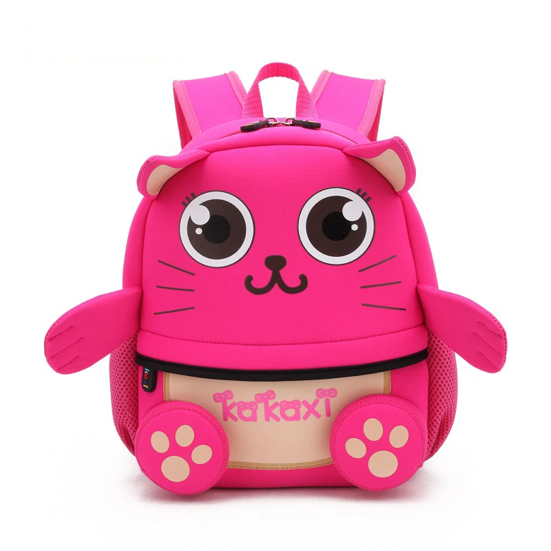 Children School Backpack Cartoon Animal Cat Design Waterproof Neoprene Fabric For Toddler Girls Kindergarten Kids School Bag
Children School Backpack Cartoon Animal Cat Design Waterproof Neoprene Fabric For Toddler Girls Kindergarten Kids School Bag
