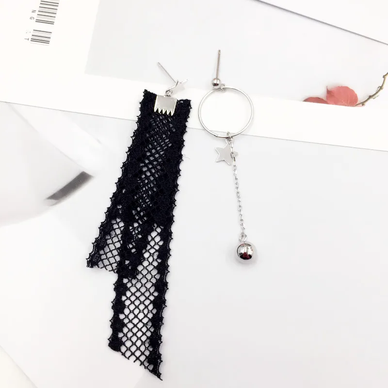 Pure 925 Sterling Silver Asymmetric Drop Earrings for Women Vintage Lace Star Round Tassel Dangle Earring Fashion Jewelry
Pure 925 Sterling Silver Asymmetric Drop Earrings for Women Vintage Lace Star Round Tassel Dangle Earring Fashion Jewelry