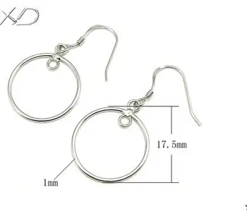Wholesale Pure Silver Jewelry Ear Hooks 5pairs Solid Sterling 925 Silver Ear Hooks 17.5mm Silver Jewelry Finding
Wholesale Pure Silver Jewelry Ear Hooks 5pairs Solid Sterling 925 Silver Ear Hooks 17.5mm Silver Jewelry Finding