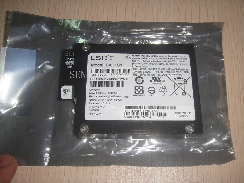 Free shipping LSI MegaRAID SAS LSI00264 LSIiBBU08 IBBU08 BBU08 Battery Backup Unit for 9260-8i 9261-8 Used
Free shipping LSI MegaRAID SAS LSI00264 LSIiBBU08 IBBU08 BBU08 Battery Backup Unit for 9260-8i 9261-8 Used