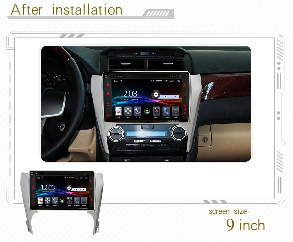 4G LTE Android 8.1 car gps multimedia video radio DVD player in dashboard for Toyota camry 2012-2015 year navigation stereo
4G LTE Android 8.1 car gps multimedia video radio DVD player in dashboard for Toyota camry 2012-2015 year navigation stereo