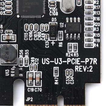 New 7 Ports Superspeed PCI-E To USB 3.0 Expansion Card PCI Express Internal DOM668
New 7 Ports Superspeed PCI-E To USB 3.0 Expansion Card PCI Express Internal DOM668