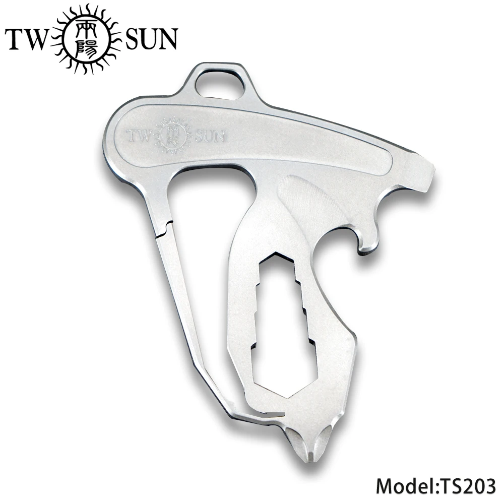 TWOSUN TC4 Titanium Tool Multi tool Outdoor Survival tool camping Opener Screwdrivers Spanner EDC Keychain Bottle Opener TS203
TWOSUN TC4 Titanium Tool Multi tool Outdoor Survival tool camping Opener Screwdrivers Spanner EDC Keychain Bottle Opener TS203