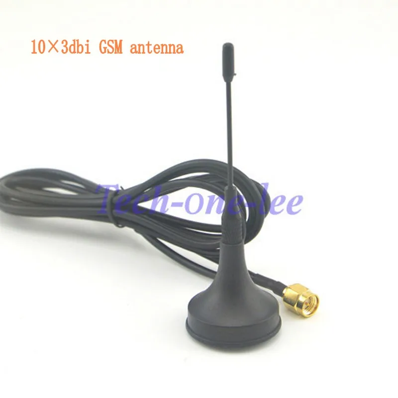 10 piece/lot 1.5M GSM Antenna 2.5-3dbi Ham Radio Wireless WLAN SMA Plug Male Straight Magnetic Base
10 piece/lot 1.5M GSM Antenna 2.5-3dbi Ham Radio Wireless WLAN SMA Plug Male Straight Magnetic Base