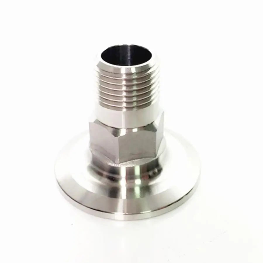 1/2" BSPT Male x 0.75" Tri Clamp SUS 304 Stainless Steel Sanitary Coupler Fitting Homebrew Beer
1/2" BSPT Male x 0.75" Tri Clamp SUS 304 Stainless Steel Sanitary Coupler Fitting Homebrew Beer