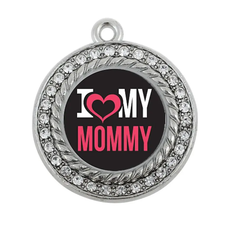 All the mommies Show your style I LOVE MY MOMMY CIRCLE CHARM antique silver plated jewelry
All the mommies Show your style I LOVE MY MOMMY CIRCLE CHARM antique silver plated jewelry