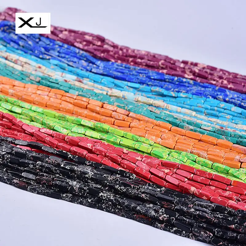 Colorful Rectangle Imperial Stone Spacer Beads 38cm a Strand 4mmx13mm Beads For Jewelry Making Diy Bracelet
Colorful Rectangle Imperial Stone Spacer Beads 38cm a Strand 4mmx13mm Beads For Jewelry Making Diy Bracelet