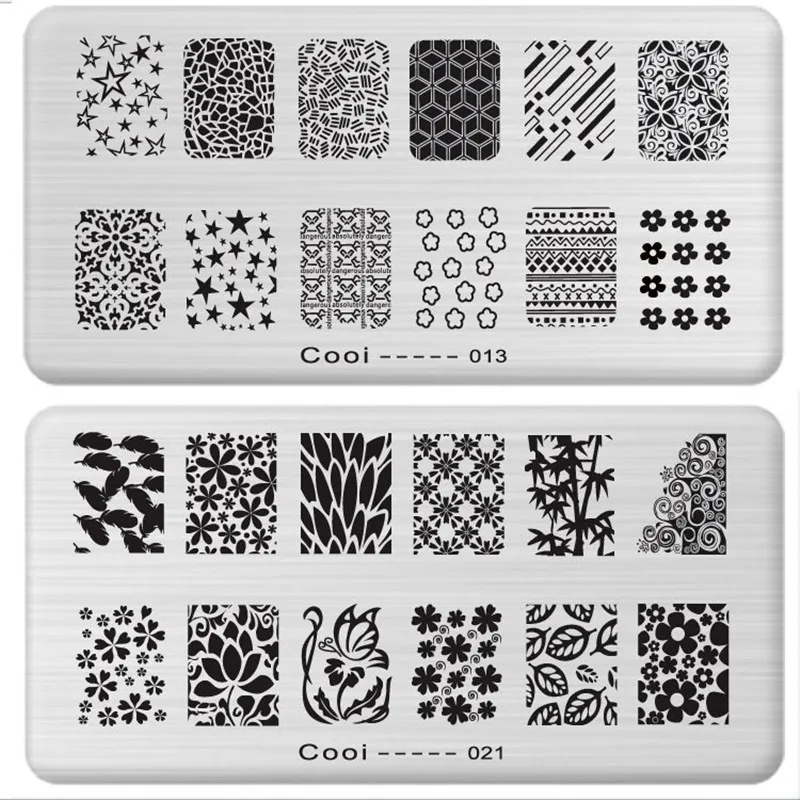 1 Pcs Nail Art Stamp Stamping Image Plate 6*12cm Stainless Steel Nail Template Manicure Stencil Tools, 10 Styles For Choose
1 Pcs Nail Art Stamp Stamping Image Plate 6*12cm Stainless Steel Nail Template Manicure Stencil Tools, 10 Styles For Choose