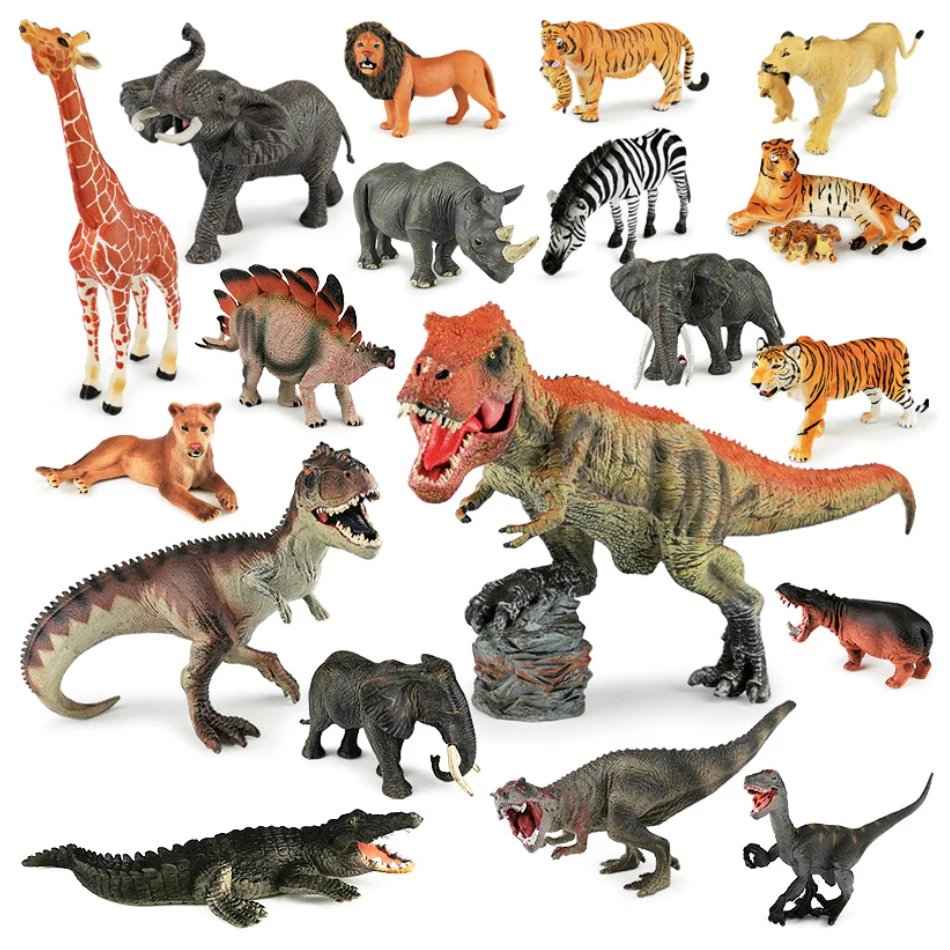 Simulated Wild Animals Jurassic Dinosaur Tyrannosaurus Rex Collectible PVC Plastic Action Figures Toys for Children Kids
Simulated Wild Animals Jurassic Dinosaur Tyrannosaurus Rex Collectible PVC Plastic Action Figures Toys for Children Kids