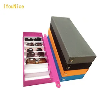 High Quality Sunglasses Case 8 Slot Grids Eyeglass Storage Box Sunglass Display Case Glasses Container Holder
High Quality Sunglasses Case 8 Slot Grids Eyeglass Storage Box Sunglass Display Case Glasses Container Holder
