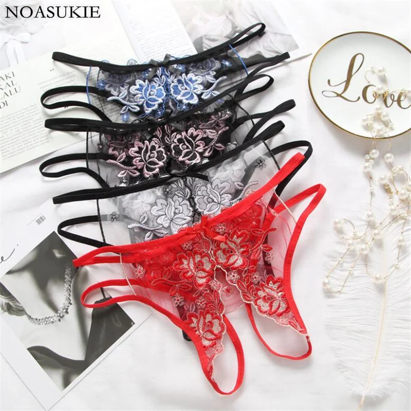 4 Colors Underwear Woman Sexy Lace Panties Flower Pattern Transparent Briefs Crotchless Panties Chastity Open Crotch Stringi
4 Colors Underwear Woman Sexy Lace Panties Flower Pattern Transparent Briefs Crotchless Panties Chastity Open Crotch Stringi