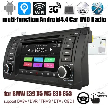 Quad Core Android4.4 Car DVD Support DTV TPMS DAB + OBDII BT 3G WiFi GPS touch screen radio For BMW E39/X5/M5/E38/E53
Quad Core Android4.4 Car DVD Support DTV TPMS DAB + OBDII BT 3G WiFi GPS touch screen radio For BMW E39/X5/M5/E38/E53