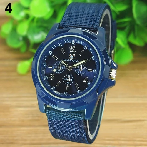 2015 New Men's Military Sports Watches Nylon Band Army Style Analog Quartz Wrist Watch 5EYP
2015 New Men's Military Sports Watches Nylon Band Army Style Analog Quartz Wrist Watch 5EYP