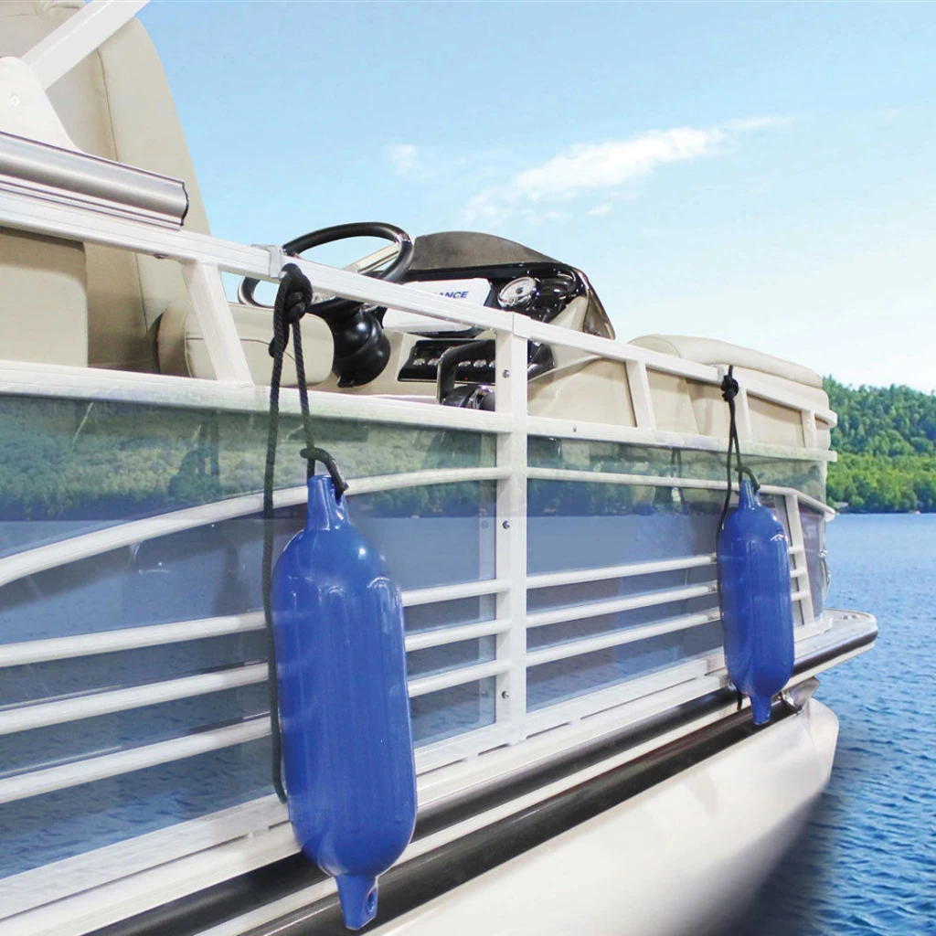 G Series Fender Ribbed Boat Fender Blue Vinyl Bumper Dock Shield Protection Bigger Size for Marine Inflatable Canoe Kayak Boat
G Series Fender Ribbed Boat Fender Blue Vinyl Bumper Dock Shield Protection Bigger Size for Marine Inflatable Canoe Kayak Boat