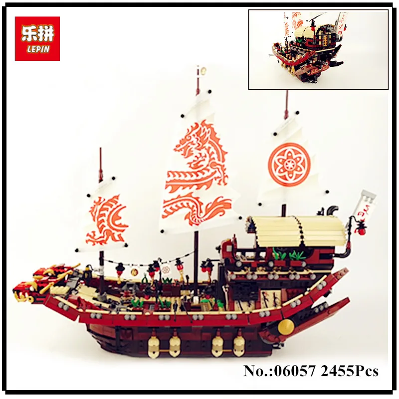 In Stock LEPIN Ninja 06057 2455pcs Final Fight of Destiny's Bounty anime action figures Building Block Bricks Toys for children
In Stock LEPIN Ninja 06057 2455pcs Final Fight of Destiny's Bounty anime action figures Building Block Bricks Toys for children