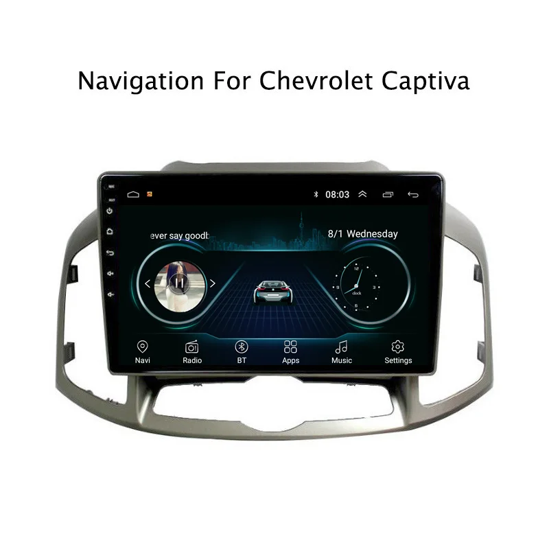 10 1 "2.5D IPS Android 8 автомобильный DVD GPS для Chevrolet Captiva 2012 2013 2014 2015 2016 Радио стерео