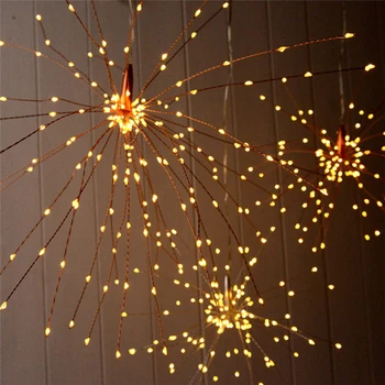 Hanging Starburst String Light 200 Leds DIY firework Copper Fairy Garland christmas lights outdoor Twinkle Lights
Hanging Starburst String Light 200 Leds DIY firework Copper Fairy Garland christmas lights outdoor Twinkle Lights