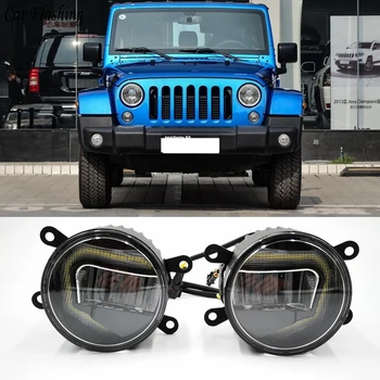 3-IN-1 Functions Auto LED For Jeep Wrangler 2008 - 2015 2016 DRL Daytime Running Light Car Projector Fog Lamp with yellow signal
3-IN-1 Functions Auto LED For Jeep Wrangler 2008 - 2015 2016 DRL Daytime Running Light Car Projector Fog Lamp with yellow signal