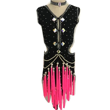 Children's Latin Dance Dress New Style Tassel Summer Girls' Dance Costume Infant Competition Performance Clothing Training Suit
Children's Latin Dance Dress New Style Tassel Summer Girls' Dance Costume Infant Competition Performance Clothing Training Suit