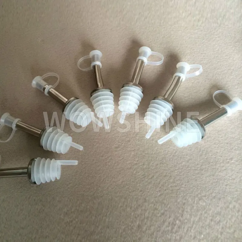 New white cap 20pcs stianless steel wine/ oil pourer liquid spout Free shipping New Arrival bottle pourer
New white cap 20pcs stianless steel wine/ oil pourer liquid spout Free shipping New Arrival bottle pourer