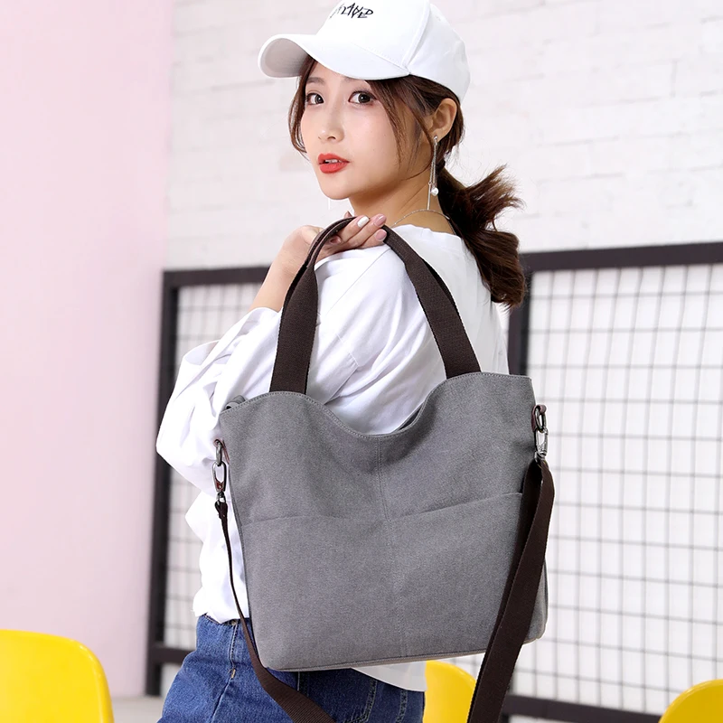 COZMOZ canvas tote bag vintage fashion ladies brand women shoulder crossbody bucket bag girls hand bag handbags female bags
COZMOZ canvas tote bag vintage fashion ladies brand women shoulder crossbody bucket bag girls hand bag handbags female bags
